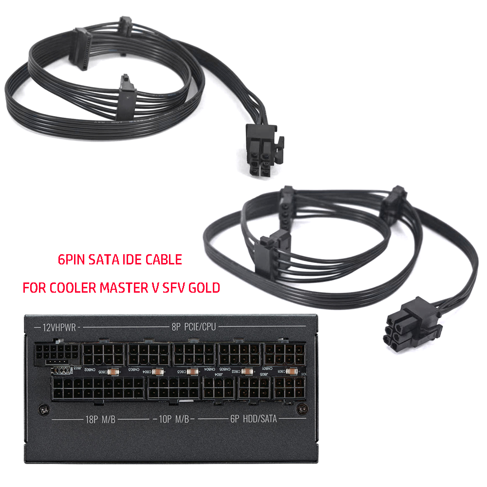 Sfx Power Supply 850W Gold - 6PIN PCIE 3 * SATA Molex