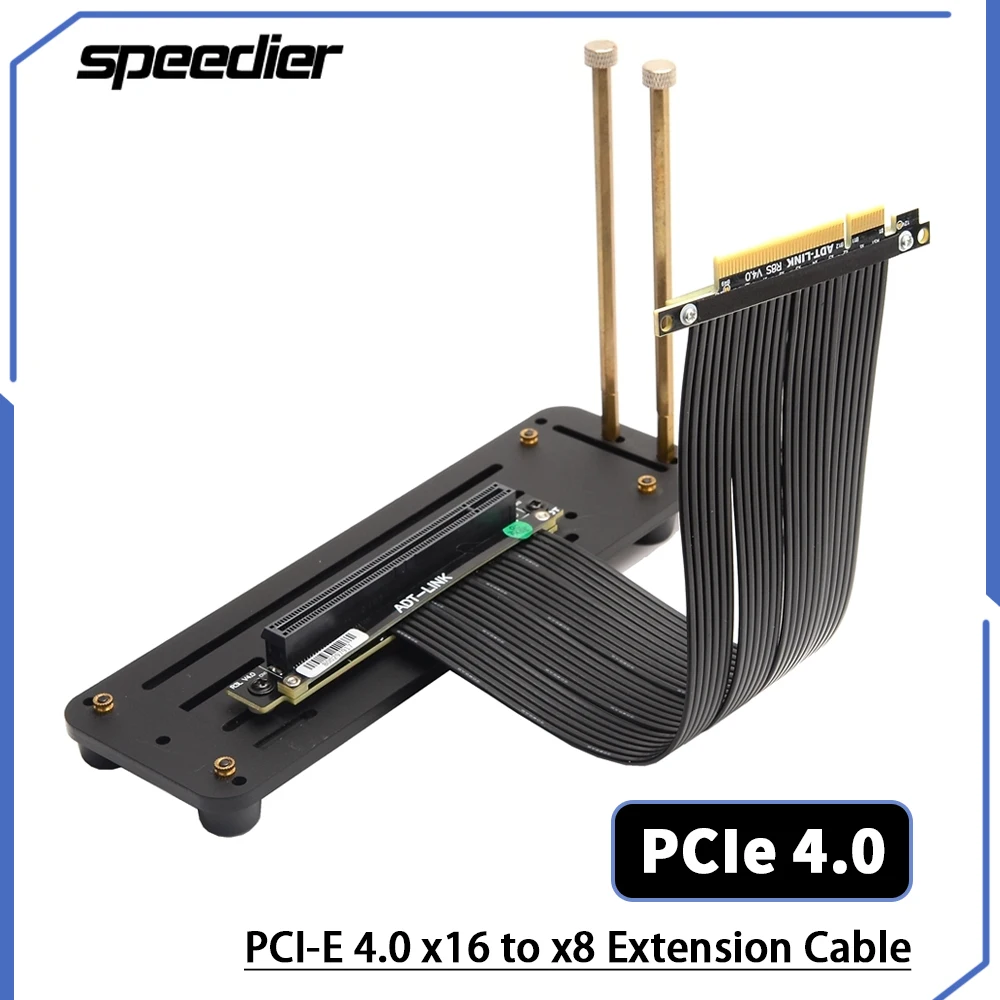 Pcie 4.0 X16 Riser Cable 90 Degree - Yükseltici PCI Express 4.0 X8 -