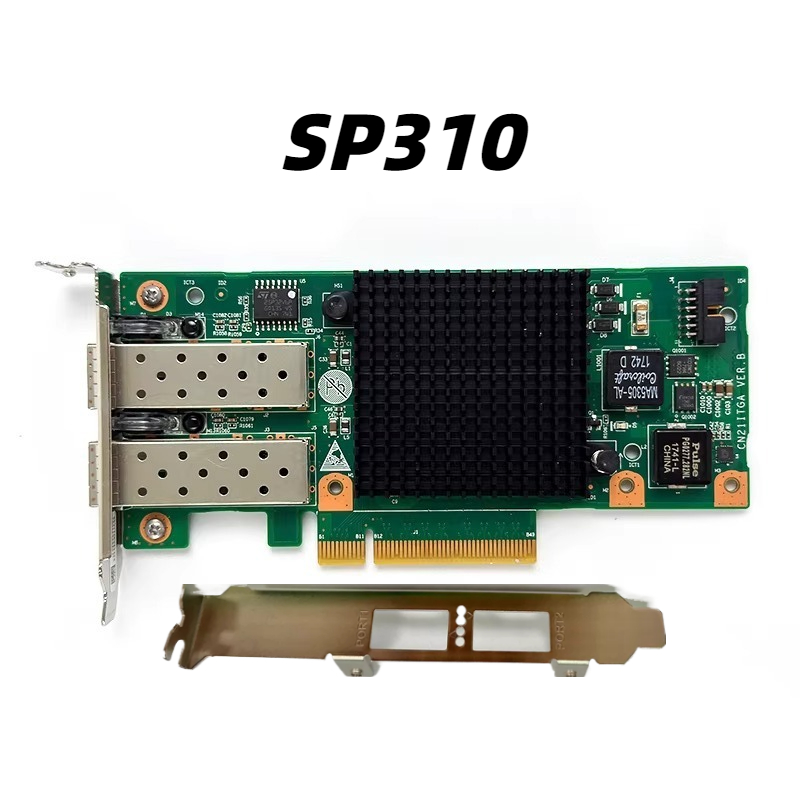 10Gb Sfp+ Pcie Network Card Dual Port - 82599 Çipli X520 DA2 ile SP310
