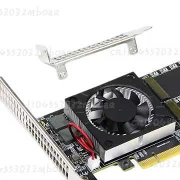 Quad M.2 Nvme Pcie Bifurcation Card - PEX8747 Çip PCIe 3.0 X8 Dörtlü