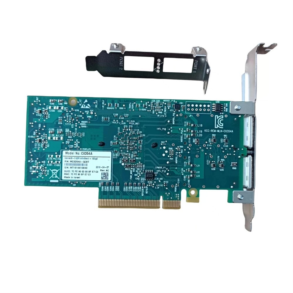 Mellanox MCX354A-QCBT 10Gb SFP - 10Gb Sfp+ Pcie Network Card Dual Port incelemesi ve fiyatı
