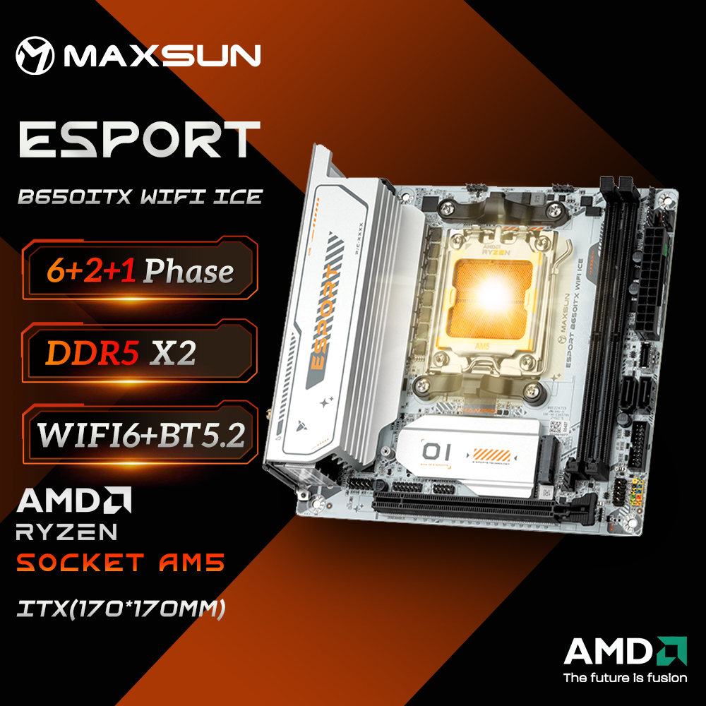 MAXSUN B650M Anakart ITX AMD R - B650 Itx Motherboard Wifi incelemesi ve fiyatı