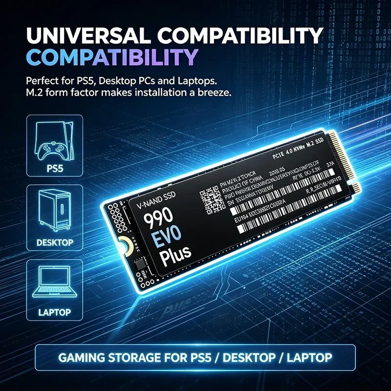 Yüksek Hızlı 990 EVO Plus M.2  - M.2 Nvme 4Tb Pcie 4.0 Ssd incelemesi ve fiyatı