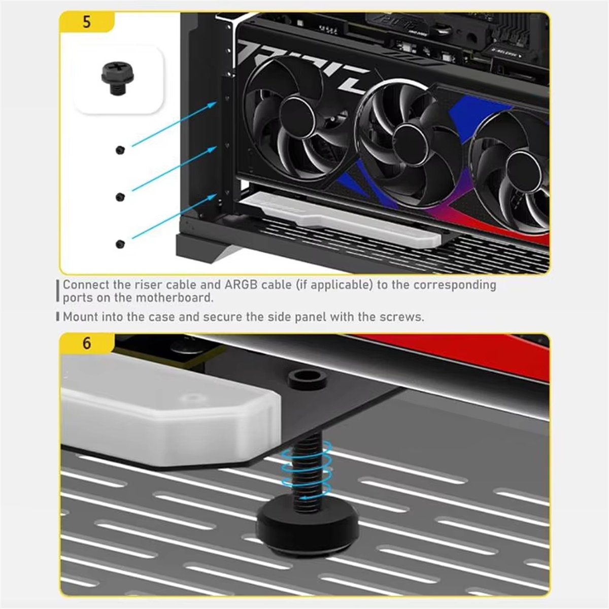 A14M Dikey GPU Montaj Braketi, - Pcie 4.0 X16 Riser Cable 90 Degree incelemesi ve fiyatı