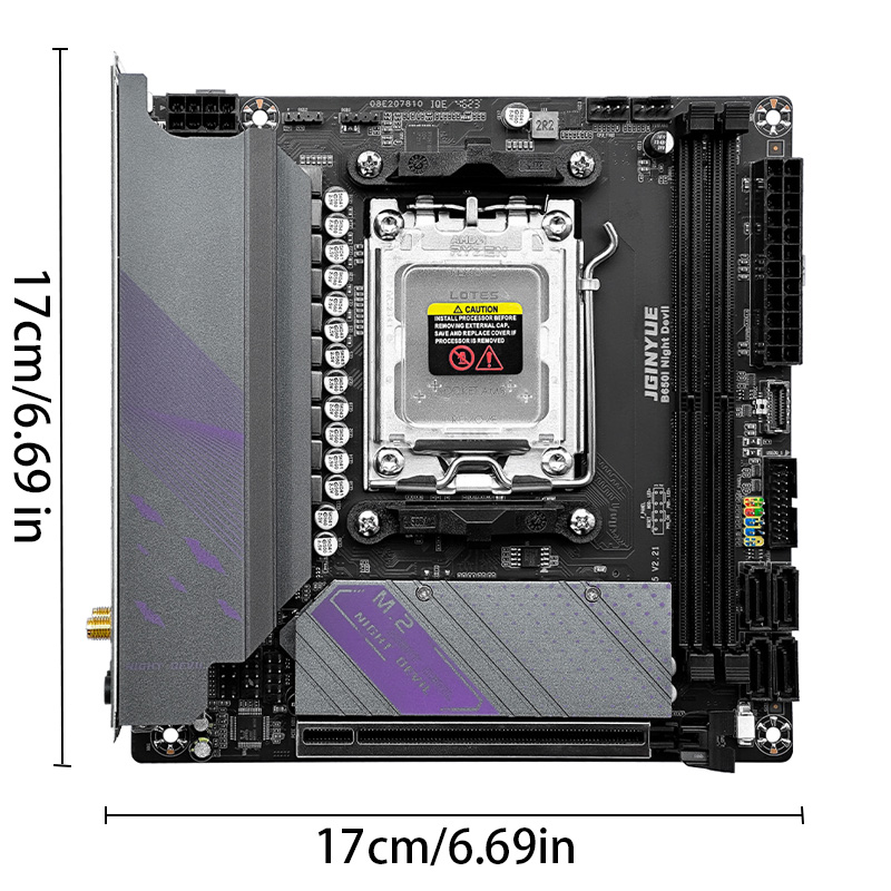 JGINYUE B650I Gece Şeytan WiFi - B650 Itx Motherboard Wifi incelemesi ve fiyatı