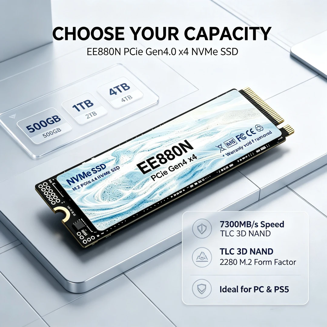 EE880N M.2 2280 PCIe 4.0 X4 NV - M.2 Nvme 4Tb Pcie 4.0 Ssd incelemesi ve fiyatı