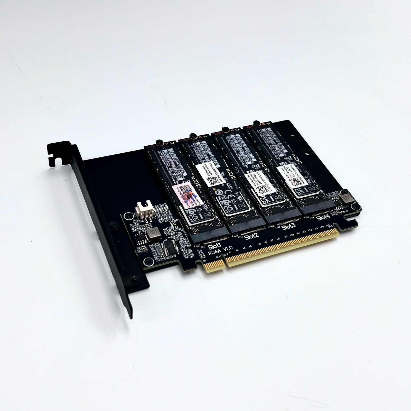 R34A PCIe 5.0 x16 - 4 Portlu M - Quad M.2 Nvme Pcie Bifurcation Card incelemesi ve fiyatı