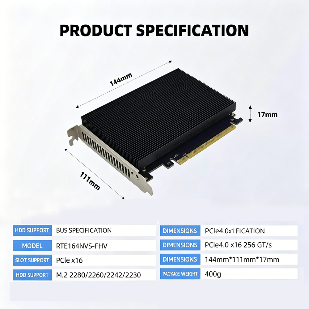 PCIe 4.0 X16 - 4 NVMe M.2 SSD  - Quad M.2 Nvme Pcie Bifurcation Card incelemesi ve fiyatı